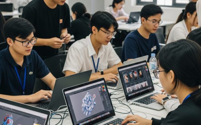 Huế học Đồ hoạ kỹ thuật số Giải đáp từ Viện Kinh Doanh Và Công Nghệ NBS
