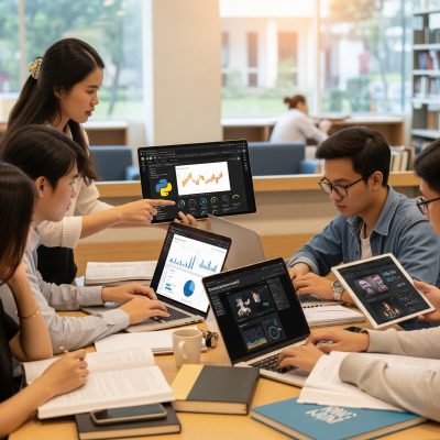 Sinh viên PXU làm chủ công nghệ với ứng dụng AI trong học tập đại học