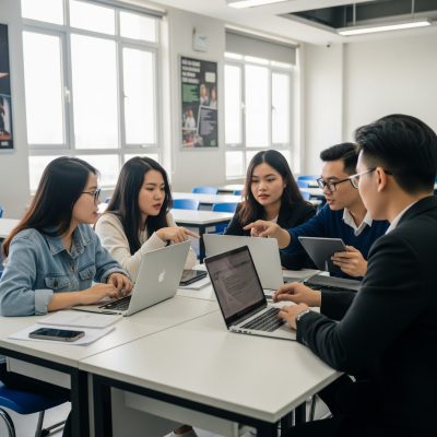 Sinh viên thế hệ AI cần gì ? Viện Kinh Doanh Và Công Nghệ NBS  giúp bạn giải đáp