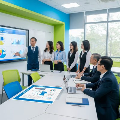 Viện Kinh Doanh Và Công Nghệ NBS và bí quyết "đào tạo ngược" từ nhu cầu tuyển dụng